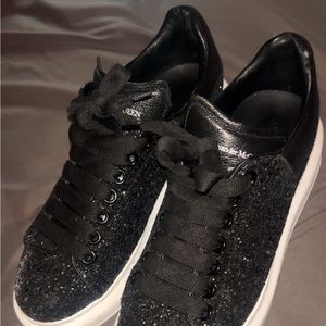Black Glitter Alexander Mcqueens